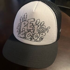 REI Co op mesh snapback trucker hat